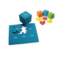 Assembled Foam Puzzle Cube